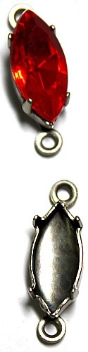 Tussenkastje met steen 15x8mm licht siam p.s