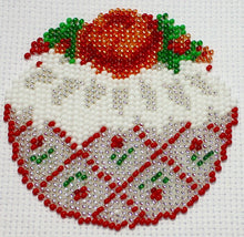 Borduurpakket Kerstbal 9x10cm