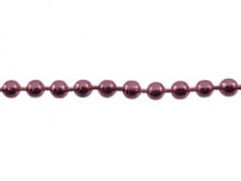 Bolletjesketting 2mm rose 20cm