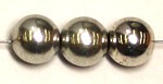 Metallook parel 10mm zilver 25 stuks
