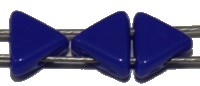 Tila driehoek 5,7mm blauw 25stuks