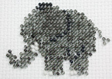 Borduurpakket olifantje 5x7cm.