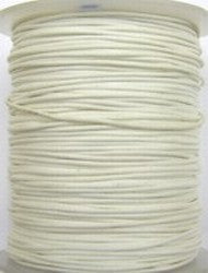 Waxcord 0,5mm wit 5meter