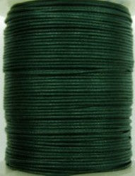 Waxcord 0,5mm flessengroen 5meter