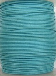Waxcord 0,5mm licht turkoois 5meter