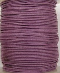 Waxcord 1mm paars 100meter