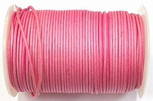 Waskoord 2mm lichtrose 5meter