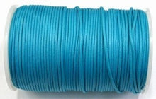 Waskoord 2mm turkoois 5meter