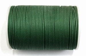 Waskoord 2mm donker groen 5meter