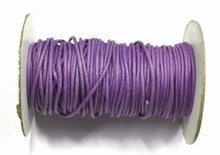 Waskoord 2mm donker lila 5meter
