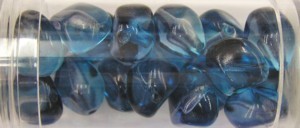 Gutermann multicolour 12mm blauw/grijs ca 18st.