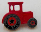 knoop tractor rood per stuk