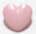 KNOOP HARTJE 12MM BABYROSE P.ST