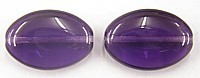 Gutermann glaskr.lens 20x14mm amethyst 12st.