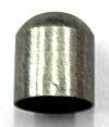 kralenkapje 8mm metaalkl. zonder oog p.st