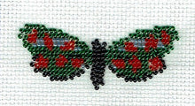 Borduurpakket Sint-Jansvlinder 4x9cm