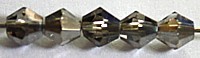 Facetkraal 4mm konisch black diamond 50st.