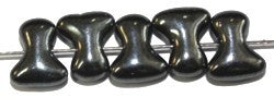 T-kraal 4x8mm antraciet 50st.