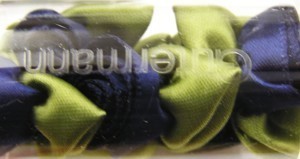 Satijnroosjes 15 mm donker blauw 5 stuks