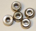 Metalen kraal schijf 5,1x2,2mm  ca.50st.