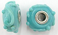 Pandorastyle kraal 20mm turkoois