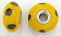 Pandorastyle kral18mm zoranjegeel/zwart