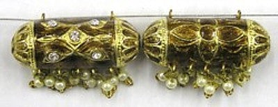 Hanger zeppelin 36mm goud p.st