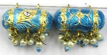 Hanger zeppelin 22mm turkoois p.st