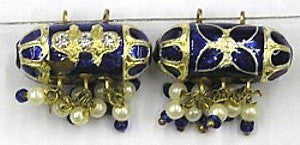 Hanger zeppelin 22mm blauw p.st