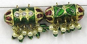 Hanger zeppelin 22mm groen p.st