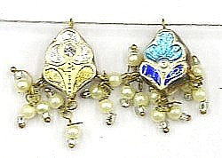 Hanger bloem 18mm zilver p.st