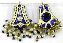 Hanger lier 28mm blauw p.st: 1,8