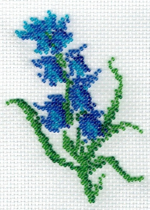 Borduurpakket sterhyacint 7x12cm