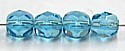 Facetkraal 5mm aqua 50st