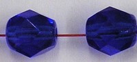 Facetkraal 7mm donkerblauw 25st