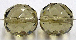 Facetkraal 14mm black diamont 5st