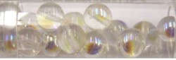 Gutermann regenboogparels 8mm transparant 14st