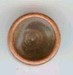 kastje 10mm 2-rij oud bronskl. 8mm similisteen