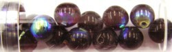 Gutermann regenboogkralen 8mm donkerrood 14st.