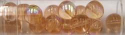Gutermann regenboogparels 8mm licht roze 14st.
