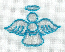 Borduurpakket Kerstengel 9x12cm