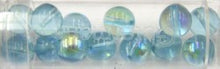 Gutermann regenboogparels 8mm turquoise 14st.