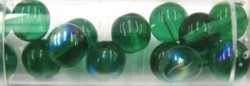 Gutermann regenboogparels 8mm groen 14st.