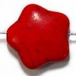 Howliet 15mm bloem rood 2st