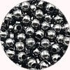 Metalen kraal 2 mm rond antracietkleurig, 100 st