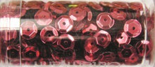 Gutermann pailletten 6mm cup donkerrose 9 gr