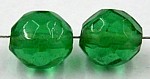 Facetkraal 12mm groen 25st