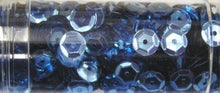 Gutermann pailletten 6mm cup lichtcapriblauw 9 gr