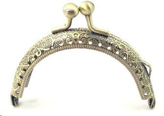 Tasbeugel 6,5cm halve circel oudgoudkl.