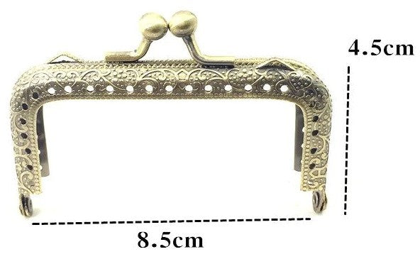 Tasbeugel 8,5cm recht oudgoudkl.